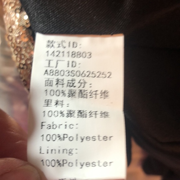 Beautiful Gold Sequin Women’s Designer Blouse - Picture 17 of 17